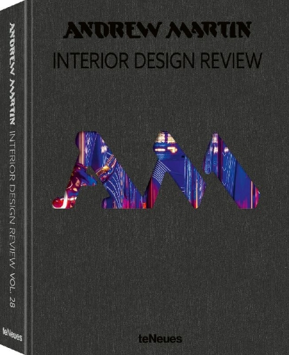 Buchcover und Innenansicht für das Buch: Andrew Martin Interior Design Vol. 28