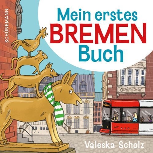 Buchcover und Innenansicht für das Buch: Mein erstes Bremen-Buch