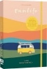 Buchcover und Innenansicht für das Buch: Van Life - Mein Reisetagebuch