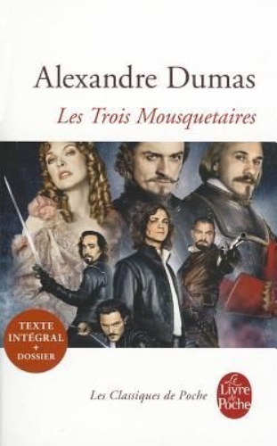 Buchcover und Innenansicht für das Buch: Les trois mousquetaires