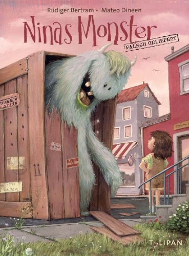 Buchcover und Innenansicht für das Buch: Ninas Monster. Falsch geliefert