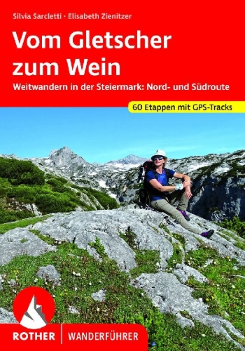 Buchcover und Innenansicht für das Buch: Vom Gletscher zum Wein