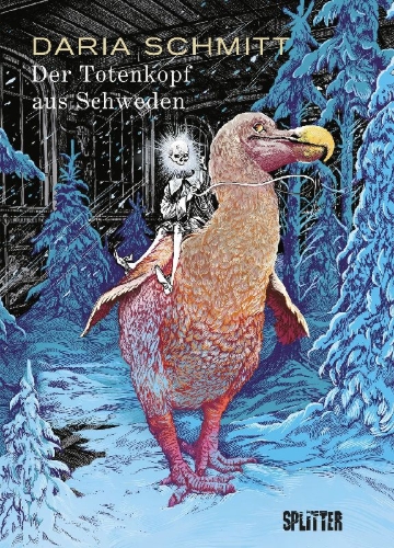 Buchcover und Innenansicht für das Buch: La Tête De Mort Venue De Suède