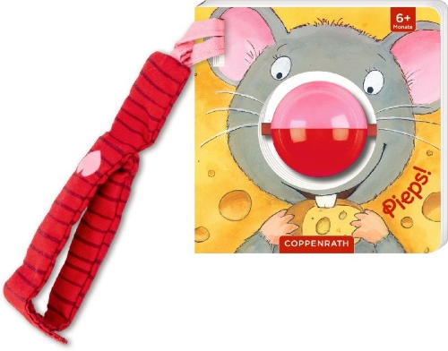 Buchcover und Innenansicht für das Buch: Mein erstes Kugel-Buggybuch: Pieps!
