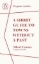 Buchcover und Innenansicht für das Buch: A Short Guide to Towns Without a Past