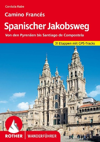 Buchcover und Innenansicht für das Buch: Spanischer Jakobsweg