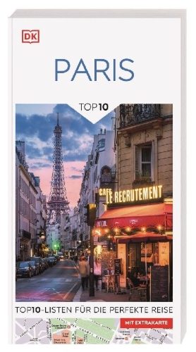 Buchcover und Innenansicht für das Buch: TOP10 Reiseführer Paris