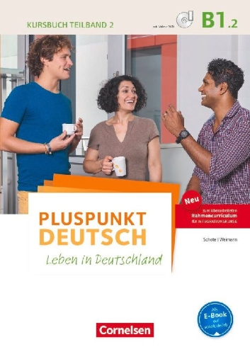 Buchcover und Innenansicht für das Buch: Pluspunkt Deutsch B1: Teilband 2 - Allgemeine Ausgabe - Kursbuch mit Video-DVD
