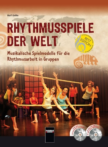 Buchcover und Innenansicht für das Buch: Rhythmusspiele der Welt