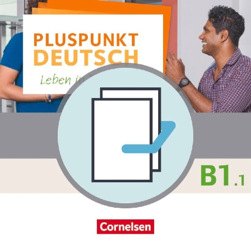 Buchcover und Innenansicht für das Buch: Pluspunkt Deutsch B1: Teilband 1 - Allgemeine Ausgabe - Arbeitsbuch und Kursbuch