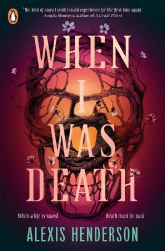 Buchcover und Innenansicht für das Buch: When I Was Death