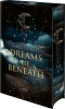 Buchcover und Innenansicht für das Buch: Dreams Lie Beneath