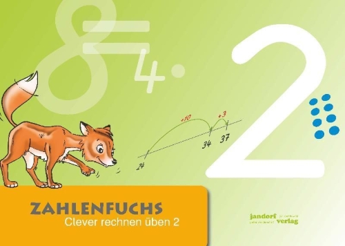 Buchcover und Innenansicht für das Buch: Zahlenfuchs 2