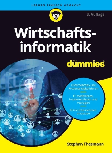 Buchcover und Innenansicht für das Buch: Wirtschaftsinformatik für Dummies