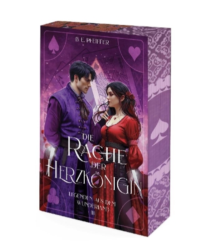 Buchcover und Innenansicht für das Buch: Legenden aus dem Wunderland - Die Rache der Herzkönigin