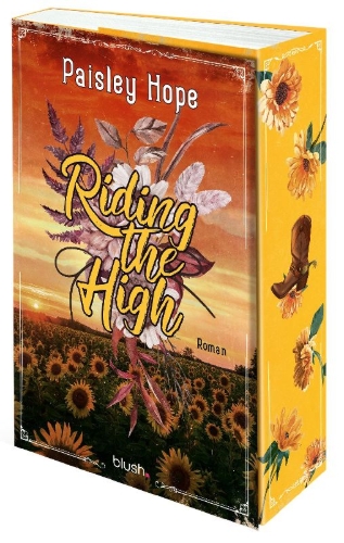 Buchcover und Innenansicht für das Buch: Riding The High (Silver Pines Ranch 3)