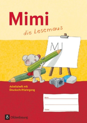 Buchcover und Innenansicht für das Buch: Mimi die Lesemaus Arbeitsheft Ausgabe F