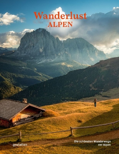 Buchcover und Innenansicht für das Buch: Wanderlust Alpen