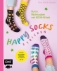Buchcover und Innenansicht für das Buch: Happy Socks stricken