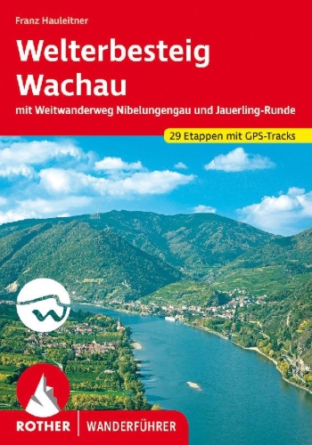 Buchcover und Innenansicht für das Buch: Welterbesteig Wachau