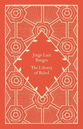 Buchcover und Innenansicht für das Buch: The Library of Babel