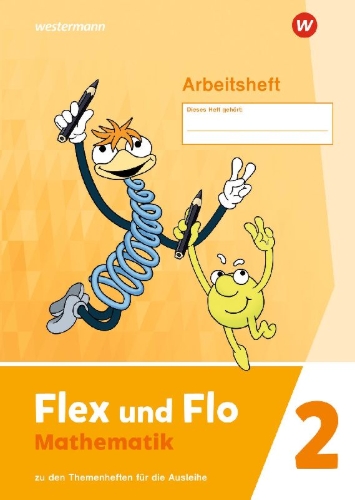 Buchcover und Innenansicht für das Buch: Flex und Flo 2. Arbeitsheft
