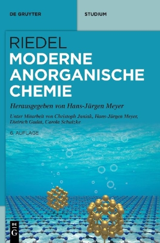 Buchcover und Innenansicht für das Buch: Riedel Modern Inorganic Chemistry