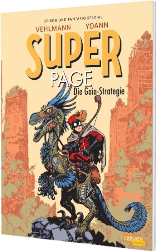 Buchcover und Innenansicht für das Buch: SUPERGROOM 3: LA STRATÉGIE-GAIA
