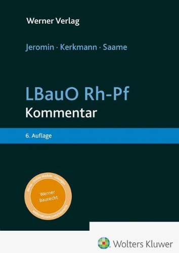 Buchcover und Innenansicht für das Buch: LBauO Rh-Pf - Kommentar