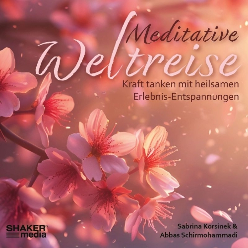 Buchcover und Innenansicht für das Buch: Meditative Weltreise