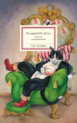 Buchcover und Innenansicht für das Buch: Der gestiefelte Kater