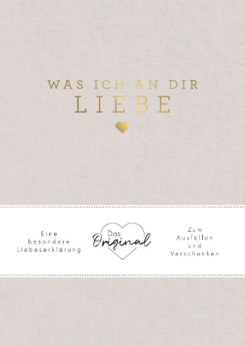 Buchcover und Innenansicht für das Buch: Was ich an dir liebe