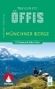 Buchcover und Innenansicht für das Buch: Wandern mit Öffis Münchner Berge