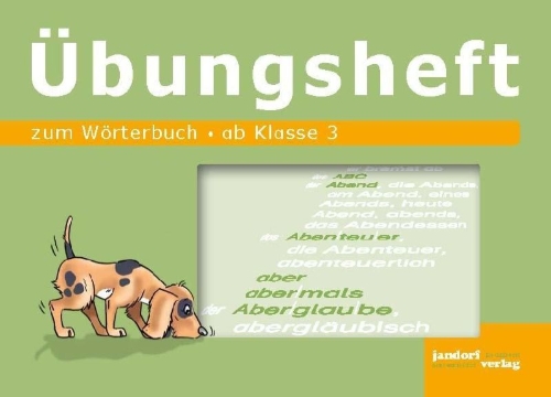 Buchcover und Innenansicht für das Buch: Wörterbuch Übungsheft