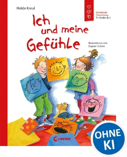 Buchcover und Innenansicht für das Buch: Ich und meine Gefühle
