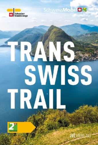 Buchcover und Innenansicht für das Buch: Trans Swiss Trail