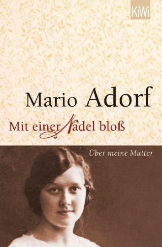 Buchcover und Innenansicht für das Buch: Mit einer Nadel bloß