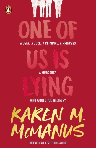 Buchcover und Innenansicht für das Buch: One of Us is Lying