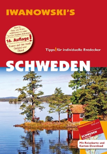 Buchcover und Innenansicht für das Buch: Schweden - Reiseführer von Iwanowski