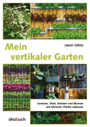 Buchcover und Innenansicht für das Buch: Vertical Gardening