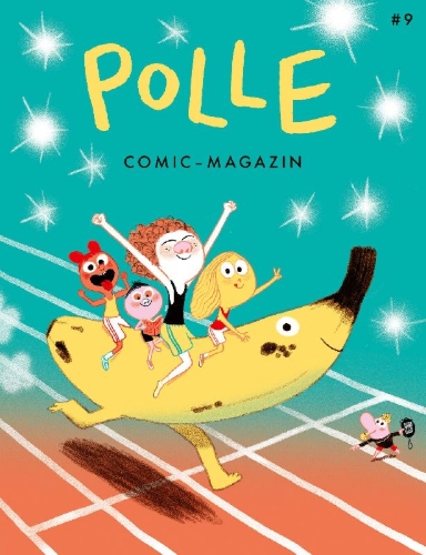 Buchcover und Innenansicht für das Buch: POLLE #9: Kindercomic-Magazin