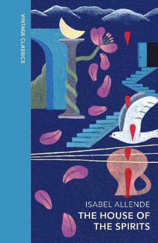Buchcover und Innenansicht für das Buch: The House of the Spirits