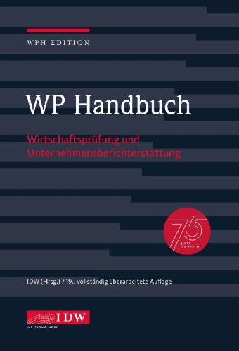Buchcover und Innenansicht für das Buch: WP Handbuch