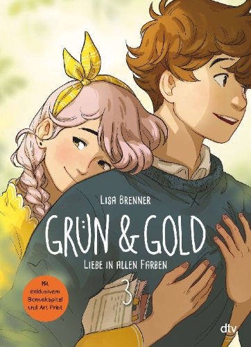 Buchcover und Innenansicht für das Buch: Grün & Gold - Liebe in allen Farben 3