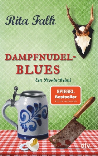 Buchcover und Innenansicht für das Buch: Dampfnudelblues