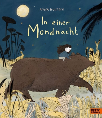 Buchcover und Innenansicht für das Buch: In einer Mondnacht