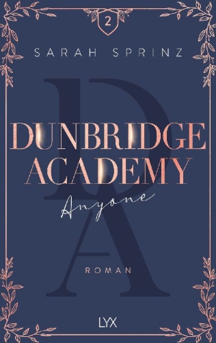 Buchcover und Innenansicht für das Buch: Dunbridge Academy - Anyone