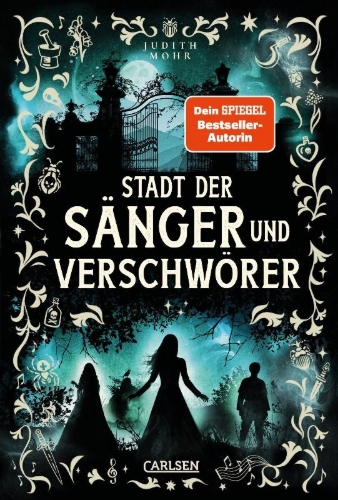 Buchcover und Innenansicht für das Buch: Stadt der Sänger und Verschwörer (Stadt der Magier 2)