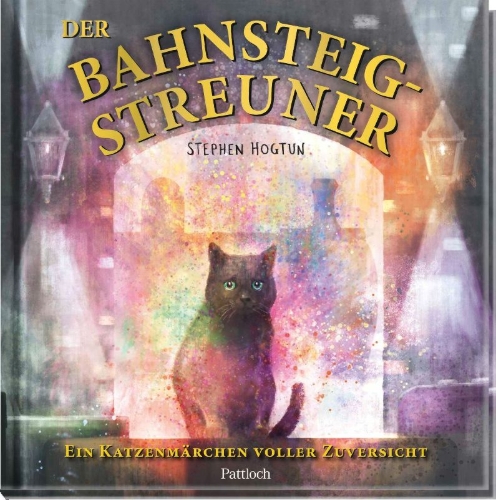 Buchcover und Innenansicht für das Buch: The Station Cat: A Story of Kindness and Hope