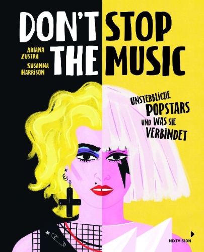 Buchcover und Innenansicht für das Buch: Don't Stop the Music